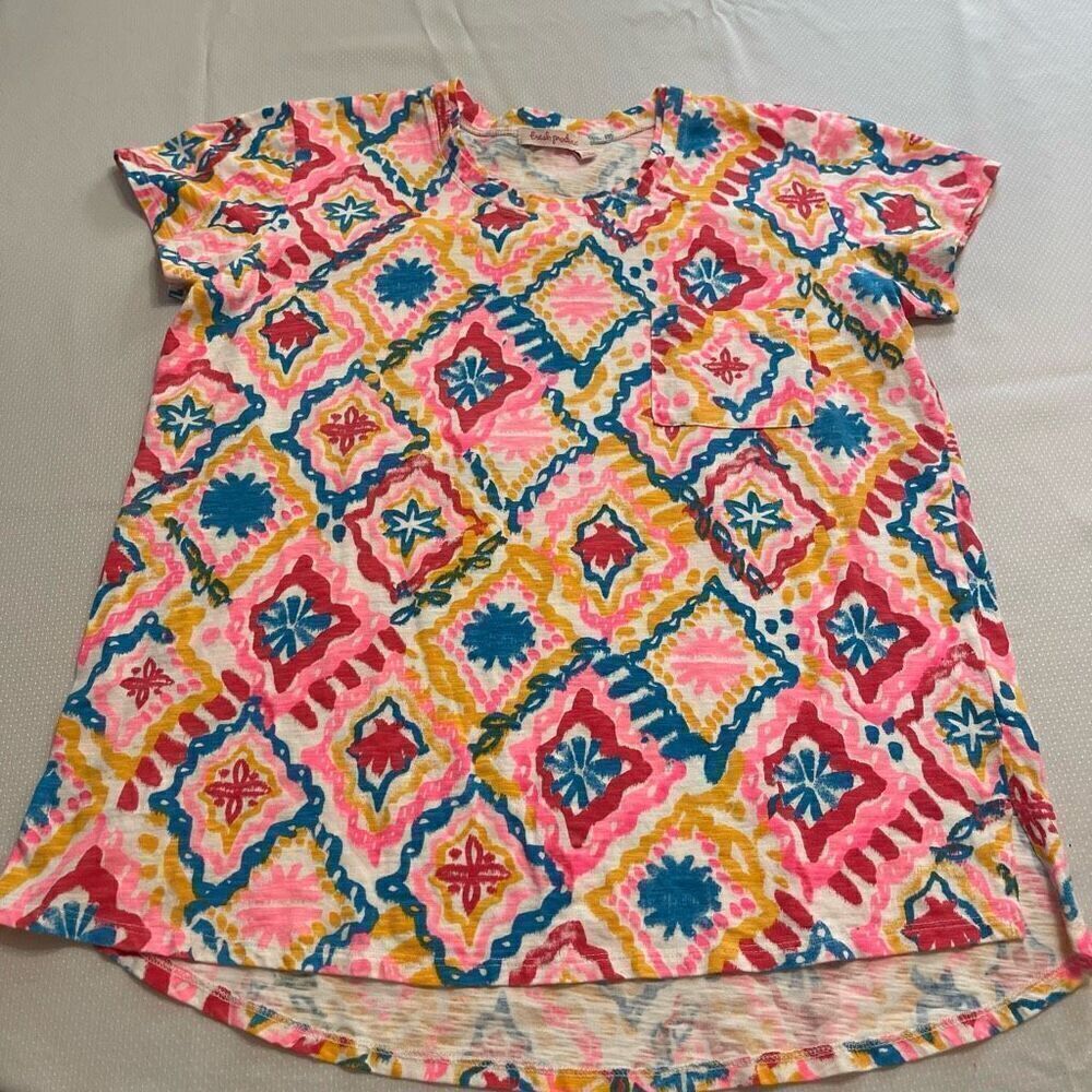 Fresh Produce Retro Boho Chic Top Blouse Size Large